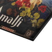 Amalfi Italië Reisposter Art Graphic Snijplank (Hoek)