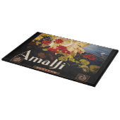 Amalfi Italië Reisposter Art Graphic Snijplank (Hoek)