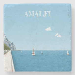Amalfi Italië Reizen Stenen Onderzetter