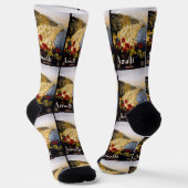 Amalfi Italië Sokken (Gebogen)