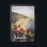 Amalfi Italië Vintage Travel Poster badmatten<br><div class="desc">Bekijk mijn winkel voor meer objecten met deze afdruk.</div>