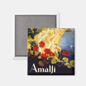 Amalfi Italië — vintonijnreis Magneet (Voorkant / Achterkant)