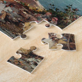 Amalfi kunstpuzzel van Unterberger Legpuzzel (Zijkant)