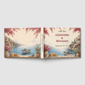 Amalfi-kust bruiloft | Romantisch Middellands Zee Gastenboek (Volledig)