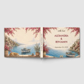 Amalfi-kust bruiloft | Romantisch Middellands Zeeg Gastenboek (Volledig)