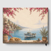 Amalfi-kust bruiloft | Romantisch Middellands Zeeg Gastenboek (Achterkant)