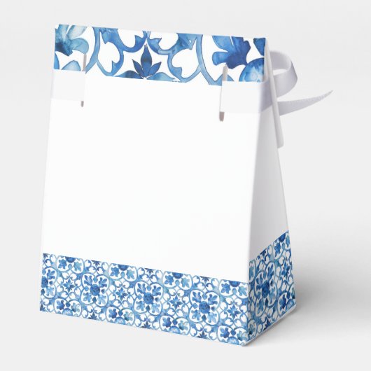 Amalfi-kust citroentegels Italië Bedankdoosjes (Achterkant)