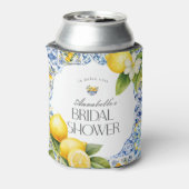 Amalfi Kust Italiaans Bruidsfeest Favor Barware Blikjeskoeler (Blikje Achterkant)