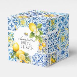 Amalfi Kust Italiaanse Bruidsdouche Dessert Favora Bedankdoosjes