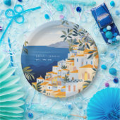 Amalfi kust Italiaanse bruiloft Papieren Bordje (Feest)