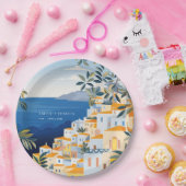 Amalfi kust Italiaanse bruiloft Papieren Bordje (Feest)