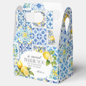 Amalfi-kust Italiaanse Toscaanse Kuststrook Bedankdoosjes (Geopend)