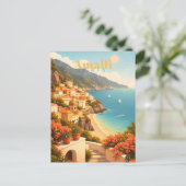 Amalfi-kust Italië Briefkaart (Staand voorkant)