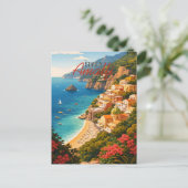 Amalfi-kust Italië Briefkaart (Staand voorkant)