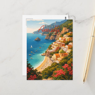 Amalfi-kust Italië Briefkaart