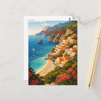 Amalfi-kust Italië Briefkaart