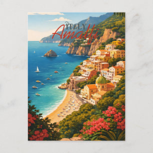 Amalfi-kust Italië Briefkaart