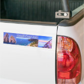Amalfi-kust Italië bumpersticker (Op Truck)