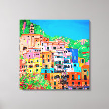Amalfi-kust Italië landschappelijk Middellandse Ze