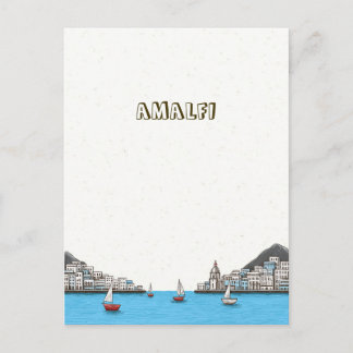 Amalfi Kust Italië Reizen Briefkaart