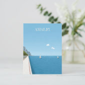 Amalfi Kust Italië Reizen Briefkaart (Staand voorkant)