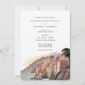 Amalfi kust Italië Uitnodiging tot weddenschappen  (Voorkant)