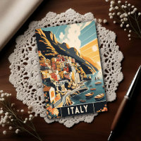 Amalfi-kust Italië Vintage Reis