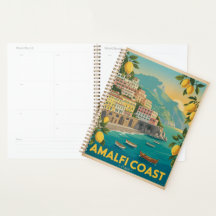Amalfi-kust Italië Vintage Reizen