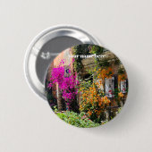 Amalfi-kust Knop Ronde Button 5,7 Cm (Voorkant /achterkant)