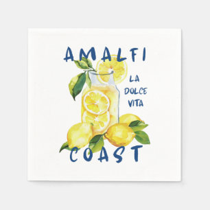 Amalfi-kust – La Dolce Vita Limoncello Servet