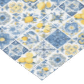 Amalfi Kust Mediterraan Citroen Tafelkleed (Gekanteld)