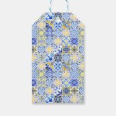 Amalfi-kust | Mediterrane Limocello Cadeaulabel (Achterkant)