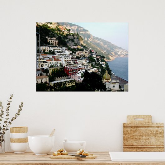 amalfi kust poster (Keuken)