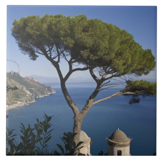 Amalfi-kust, Ravello, Campania, Italië Tegeltje (Voorkant)