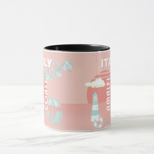 Amalfi kust, Reiskunst, Pastel Mok (Midden)