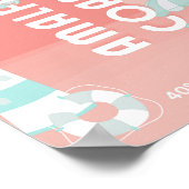 Amalfi kust, Reiskunst, Pastel Poster (Hoek)