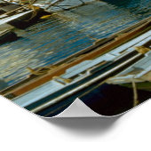 Amalfi kust, Salerno-waterfront Poster (Hoek)