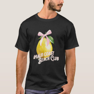 Amalfi kust strand Italiaanse zomer Italië citroen T-shirt