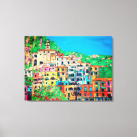 Amalfi Kust van Italië Hedendaagse digitale kunst