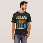 Amalfi-kust Vlag scheepvaart T-shirt (Voorkant volledig)