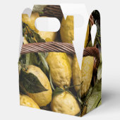 Amalfi Lemon Basket Bedankdoosjes (Geopend)