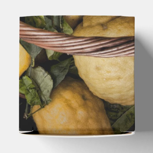 Amalfi Lemon Basket Bedankdoosjes (Bovenkant)