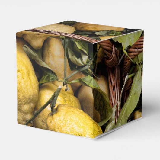 Amalfi Lemon Basket Bedankdoosjes (Achterkant)