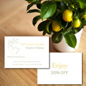 Amalfi Lemon Chic Kortingskaartje