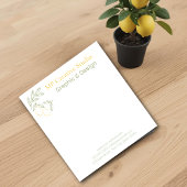 Amalfi Lemon Chic Notitieblok