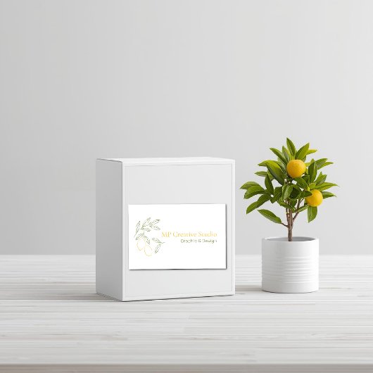 Amalfi Lemon Chic Voedselcontainer Etiket