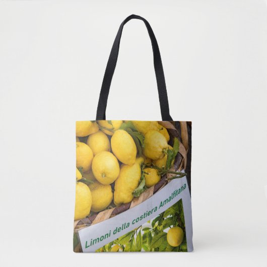 Amalfi Lemon Dream #3 #reis #muur #art Tote Bag (Voorkant)