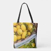Amalfi Lemon Dream #3 #reis #muur #art Tote Bag (Achterkant)