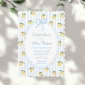 Amalfi Lemon en Bow Vrijgezellenfeest Kaart