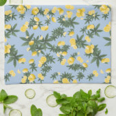 Amalfi Lemon Twist Vibes 1 Theedoek (Gevouwen)